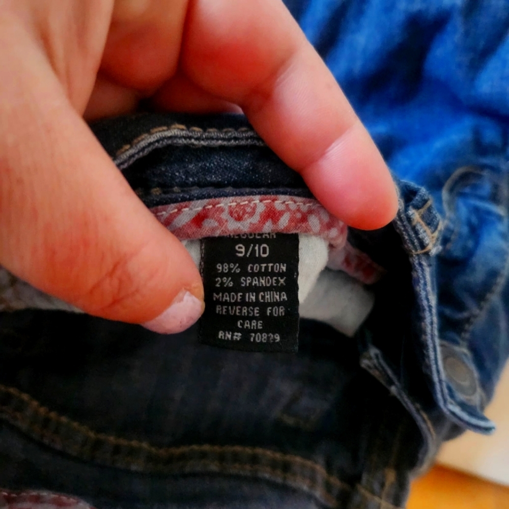 Rue 21 girls 9/10 jeans no holes